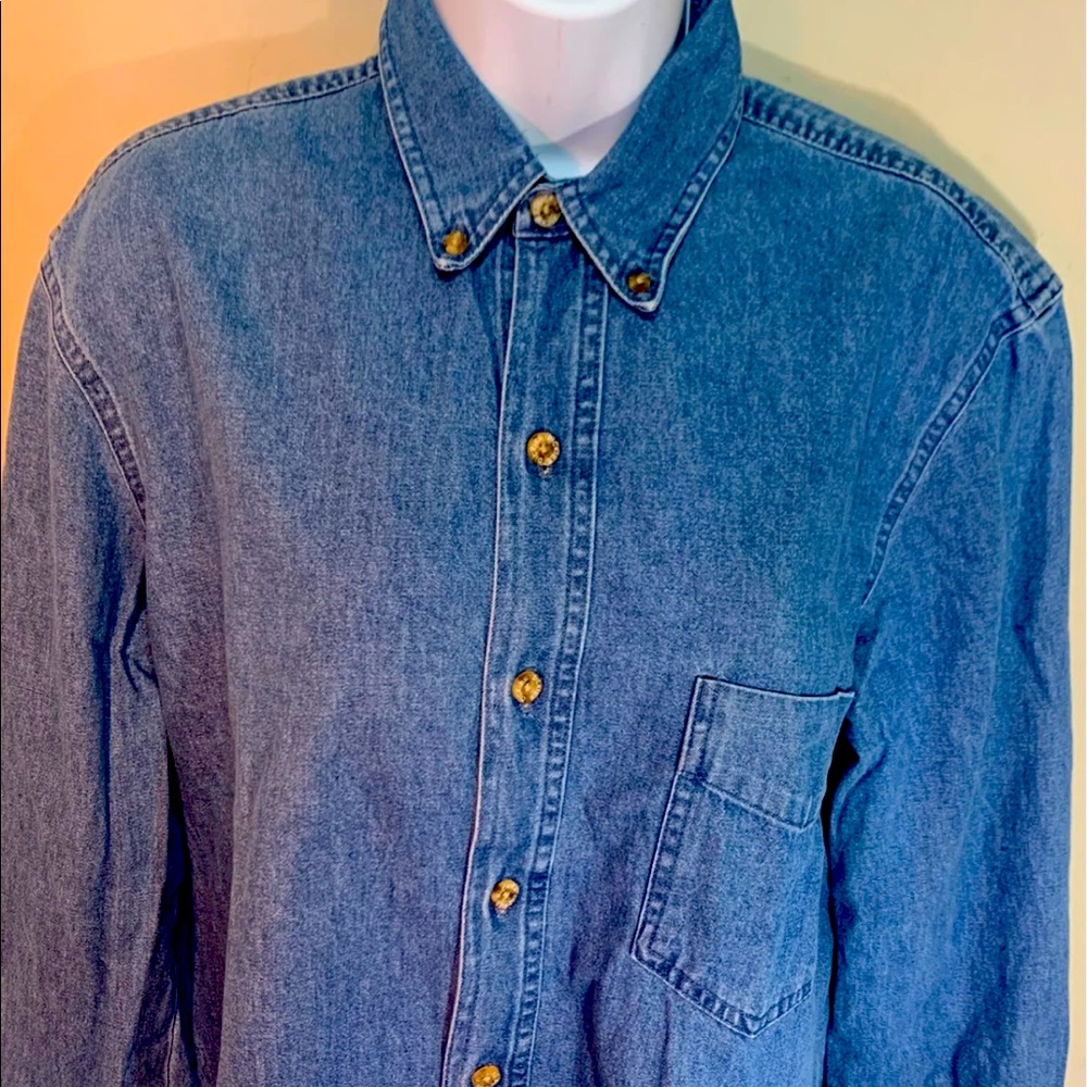 Dickies Denim button up shirt - Picture 2 of 2